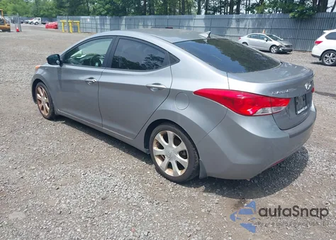 2013 Hyundai Elantra Limited z USA, uszkodzony, nr VIN KMHDH4AE8DU745746